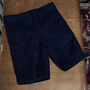 Old Navy size 6 Navy blue adjustable formal shorts 2/18$